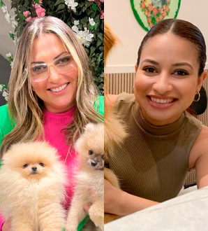 Clara Pires e Caroline Pires